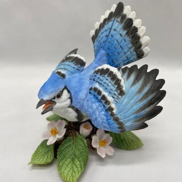Lenox Accents Lenox Fine Porcelain Blue Jay Bird From The Lenox